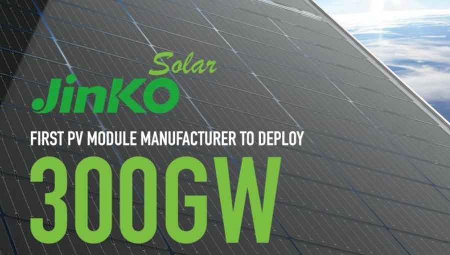 Jinko Solar Giant Reaches 300GW in Global Shipments, Setting Industry Benchmark