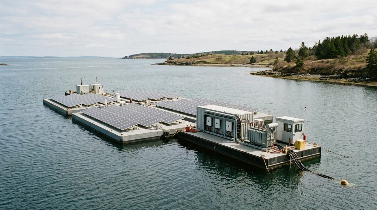 Floating Power Plants Emerge As Potential Energy Solution For Coastal Areas