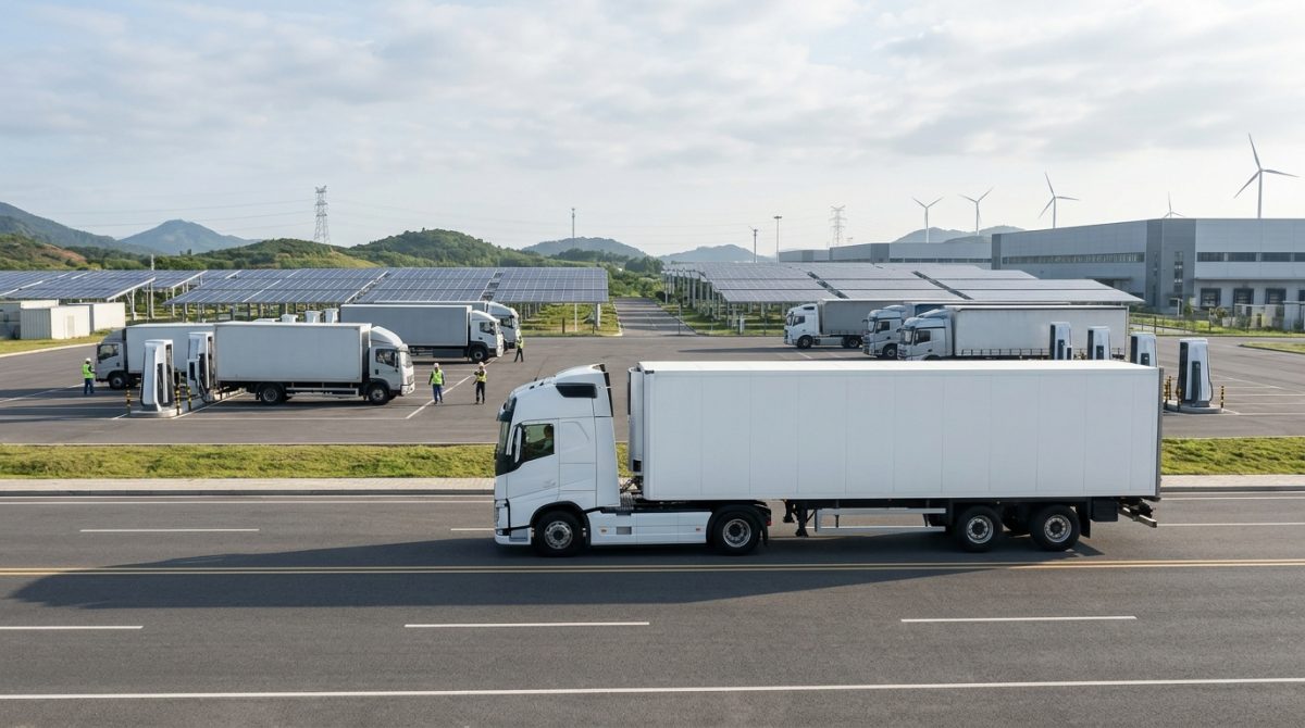 Global Electric Truck Sales Reach Record High Amid Rising Diesel Costs