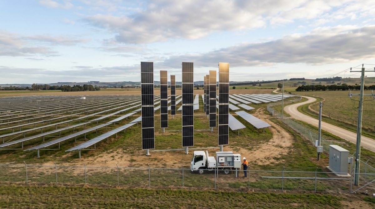Next2Sun Proposes Overbuilding Existing Solar Parks With Vertical Photovoltaics