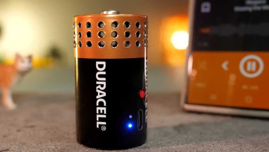 DIY Project Turns Old Battery into High-Quality Bluetooth Speaker