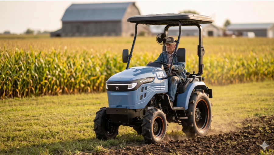 GoSun Launches Solar Powered Electric Tractor For Sustainable Farming