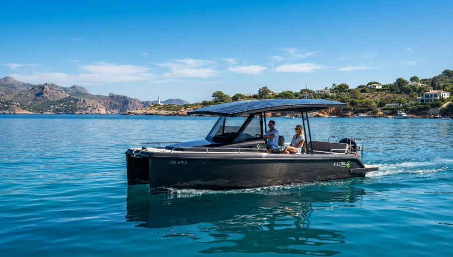 New Solar Powered Boat Debuts For Sustainable Marine Travel