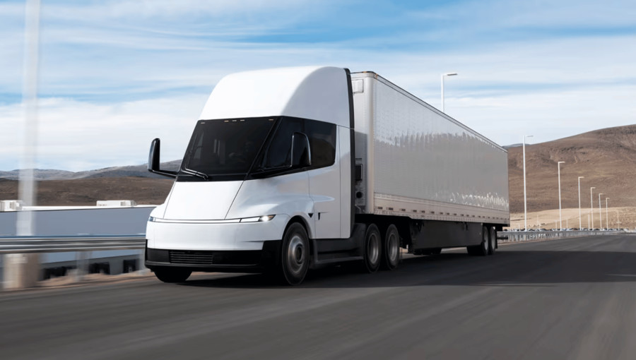 Tesla Launches High Volume Production Of Electric Semi Trucks